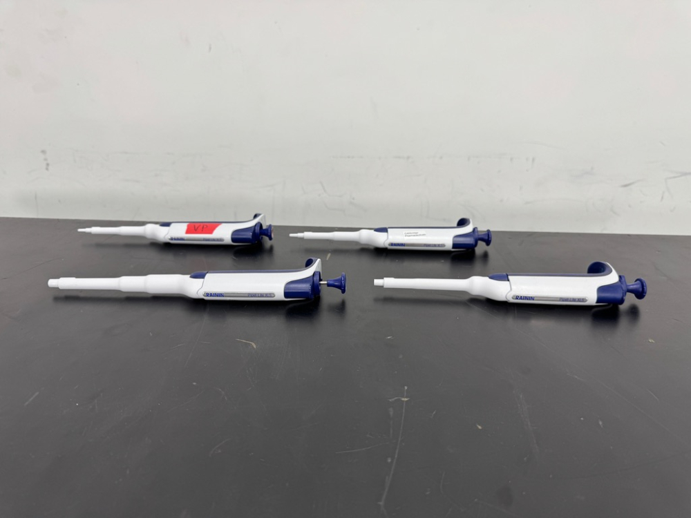 Image of Rainin Pipet-Lite XLS Single Channel Pipettes - Quantity 4